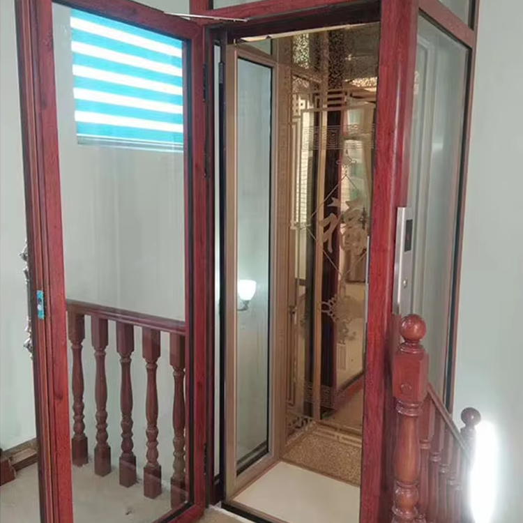 VTEV106 Ascensores Elevadores উচ্চ মানের ভিলা এলিভেটর বাড়ির আধুনিকীকরণের জন্য