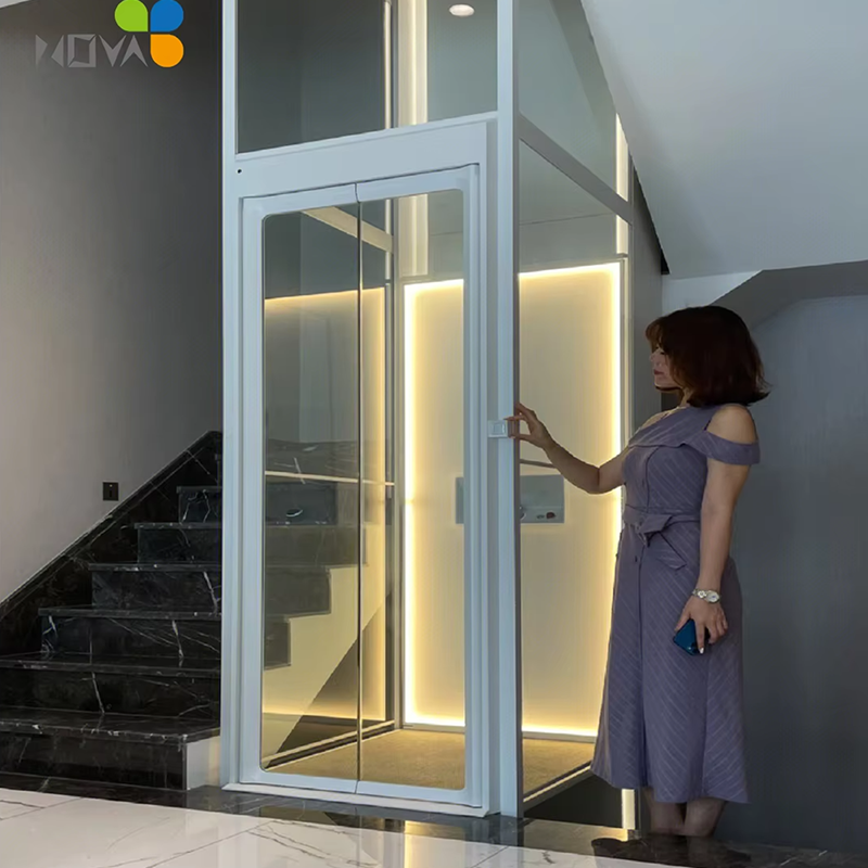 VTEV106 Ascensores Elevadores উচ্চ মানের ভিলা এলিভেটর বাড়ির আধুনিকীকরণের জন্য