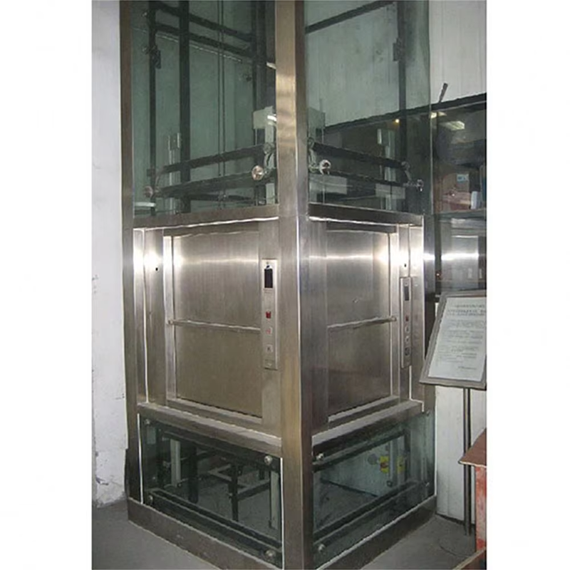 মাইক্রোকম্পিউটার কন্ট্রোল প্যানেল সহ VTEF107 Ascensores Elevadores স্বয়ংক্রিয় খাদ্য লিফট