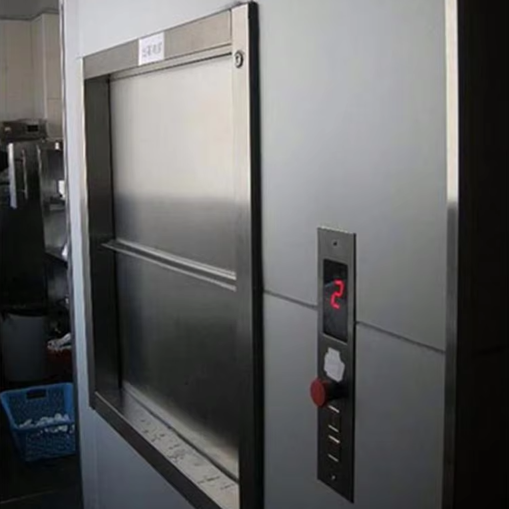 মাইক্রোকম্পিউটার কন্ট্রোল প্যানেল সহ VTEF107 Ascensores Elevadores স্বয়ংক্রিয় খাদ্য লিফট