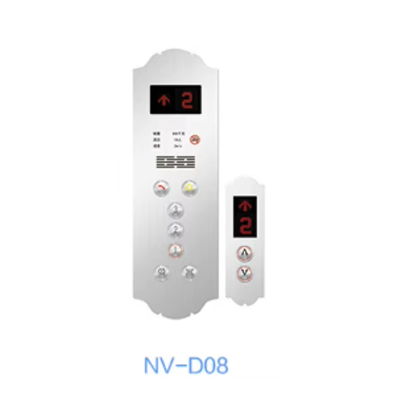 VTSP384 7 কেবিন COP, লিফট যন্ত্রাংশের জন্য সেগমেন্ট এলসিডি ডিসপ্লে