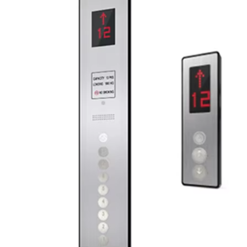 VTSP332 এলিভেটর পার্টস স্কয়ার পুশ বোতাম LED আলো সহ
