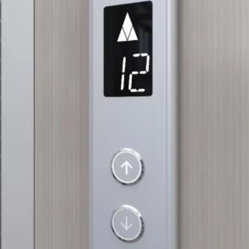 VTSP332 এলিভেটর পার্টস স্কয়ার পুশ বোতাম LED আলো সহ
