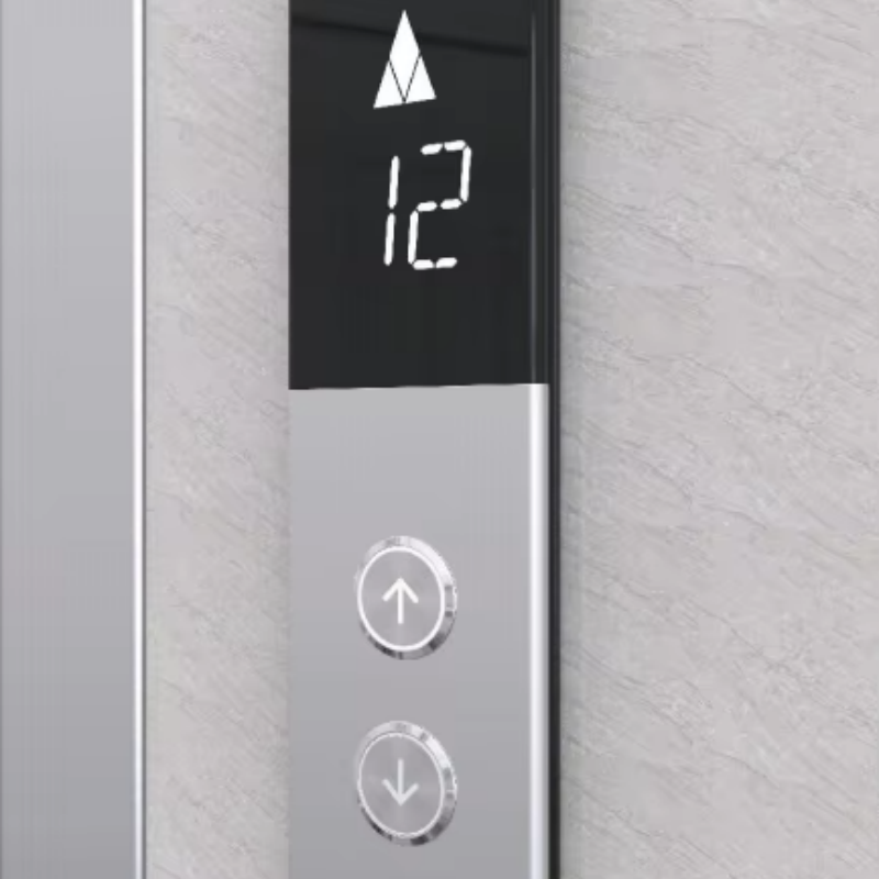 VTSP332 এলিভেটর পার্টস স্কয়ার পুশ বোতাম LED আলো সহ