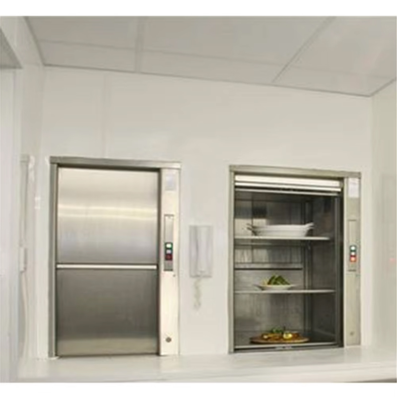 VTEF111 Ascensores Elevadores আধুনিক ডিজাইনের Dumbwaiter এলিভেটর বাণিজ্যিক ব্যবহারের জন্য