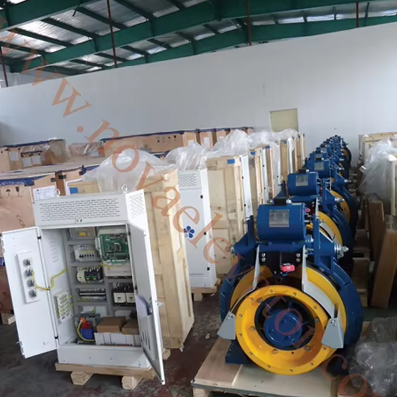 VTSP242 এলিভেটর খুচরা যন্ত্রাংশ গিয়ারলেস ট্র্যাকশন মোটর এলিভেটর মেশিন যাত্রী লিফট NV41T-GTW10X জন্য