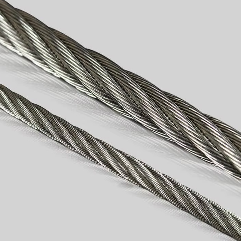 VTSP265 ইস্পাত স্টেইনলেস 12mm লিফট ট্র্যাকশন সিস্টেম যাত্রী লিফট ইস্পাত তারের দড়ি