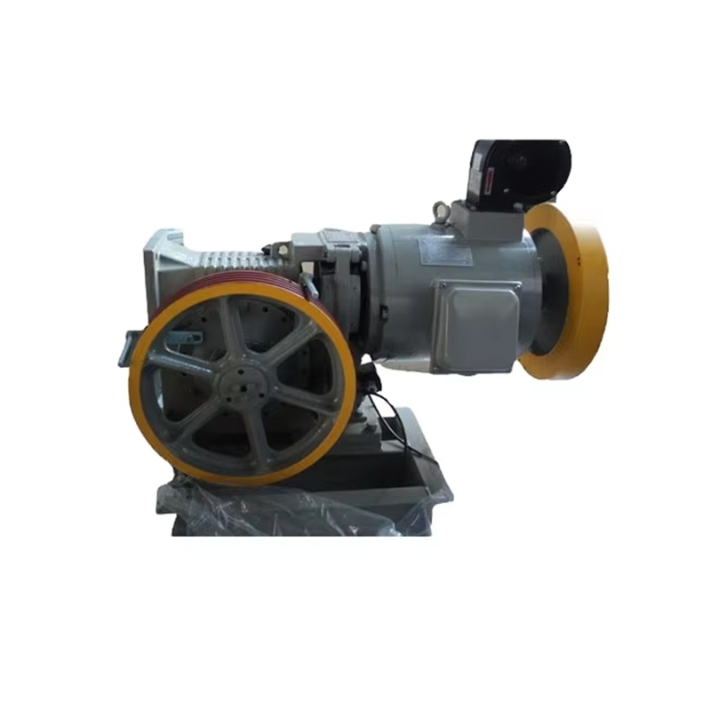 VTSP249 YJ320 1000Kg প্যাসেঞ্জার এলিভেটর ট্র্যাকশন মোটর গিয়ারড ট্র্যাকশন মেশিন