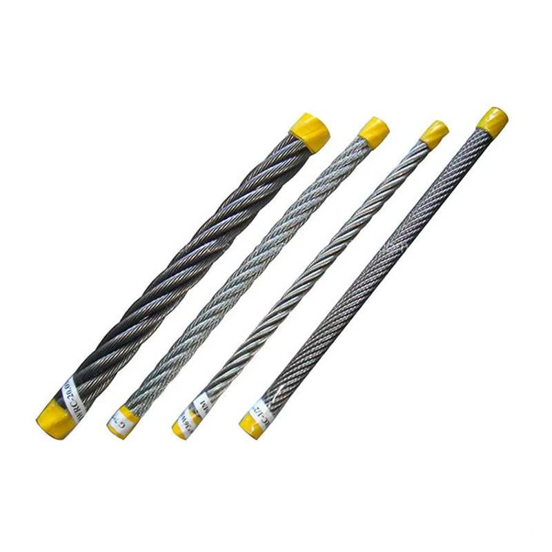VTSP268 কারখানায় উৎপাদিত সর্বোত্তম দাম 6-22mm লিফট ইস্পাত দড়ি