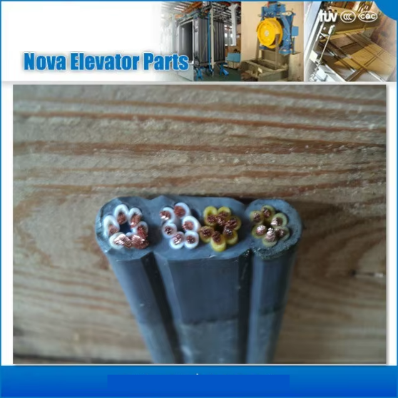 PVC এবং রাবার TVVBG লিফট ভ্রমণ তারের সাথে VTSP365 এলিভেটর কন্ট্রোল কেবল