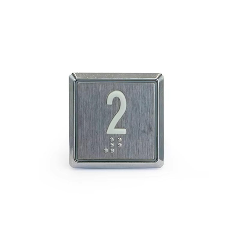 VTSP361 লিফটের যন্ত্রাংশ লিফট পুশ বোতাম_ব্রেইল সহ লিফ্ট বোতাম